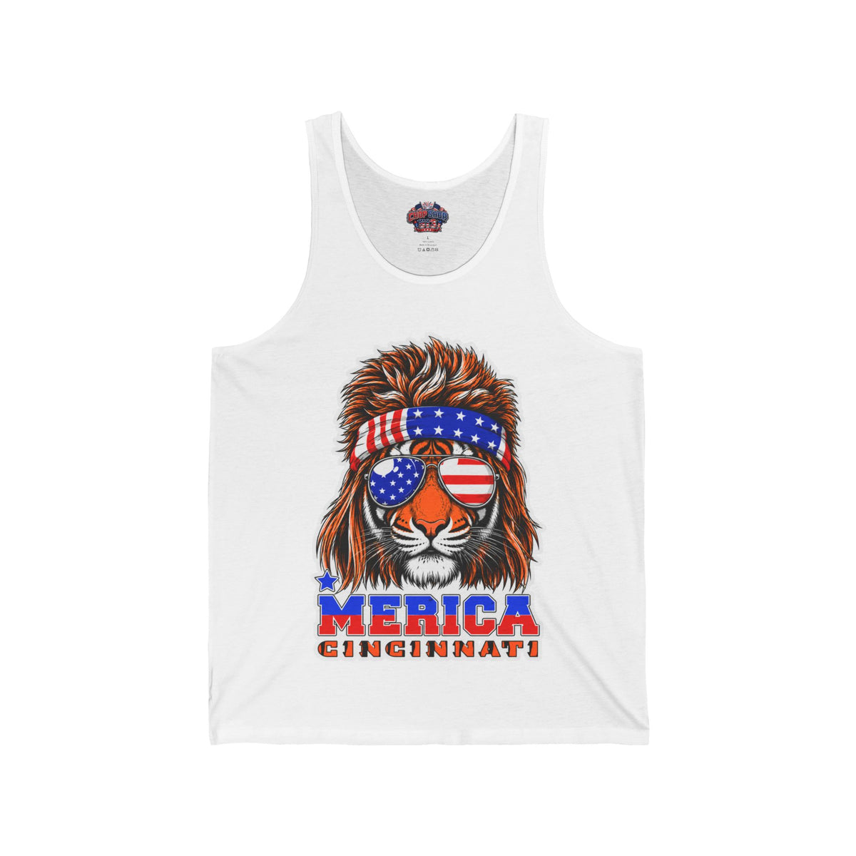 Freedom Mullet Tiger T-Shirt