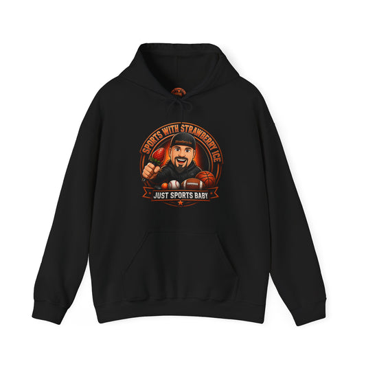 Official Sports with Strawberry Ice Pullover Hoodie