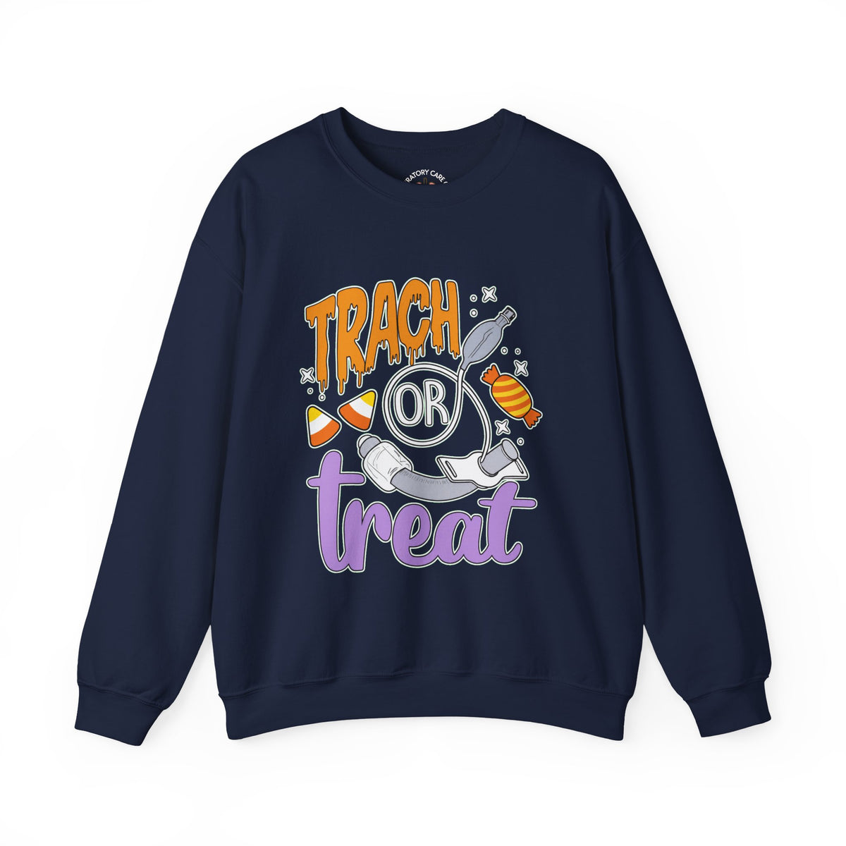 🎃 TRACH OR TREAT CREWNECK SWEATSHIRT 🫁🍬