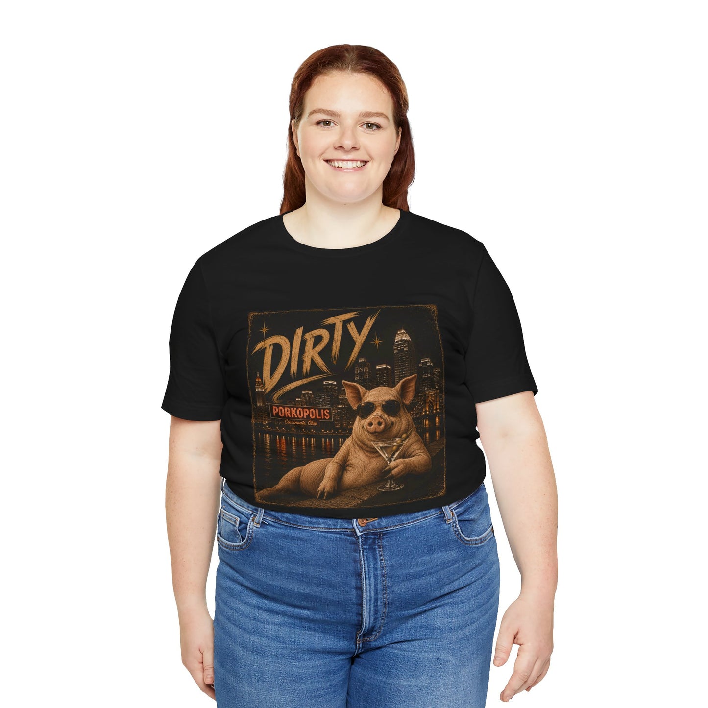 DIRTY Porkopolis Martini T-Shirt 🍸🐷