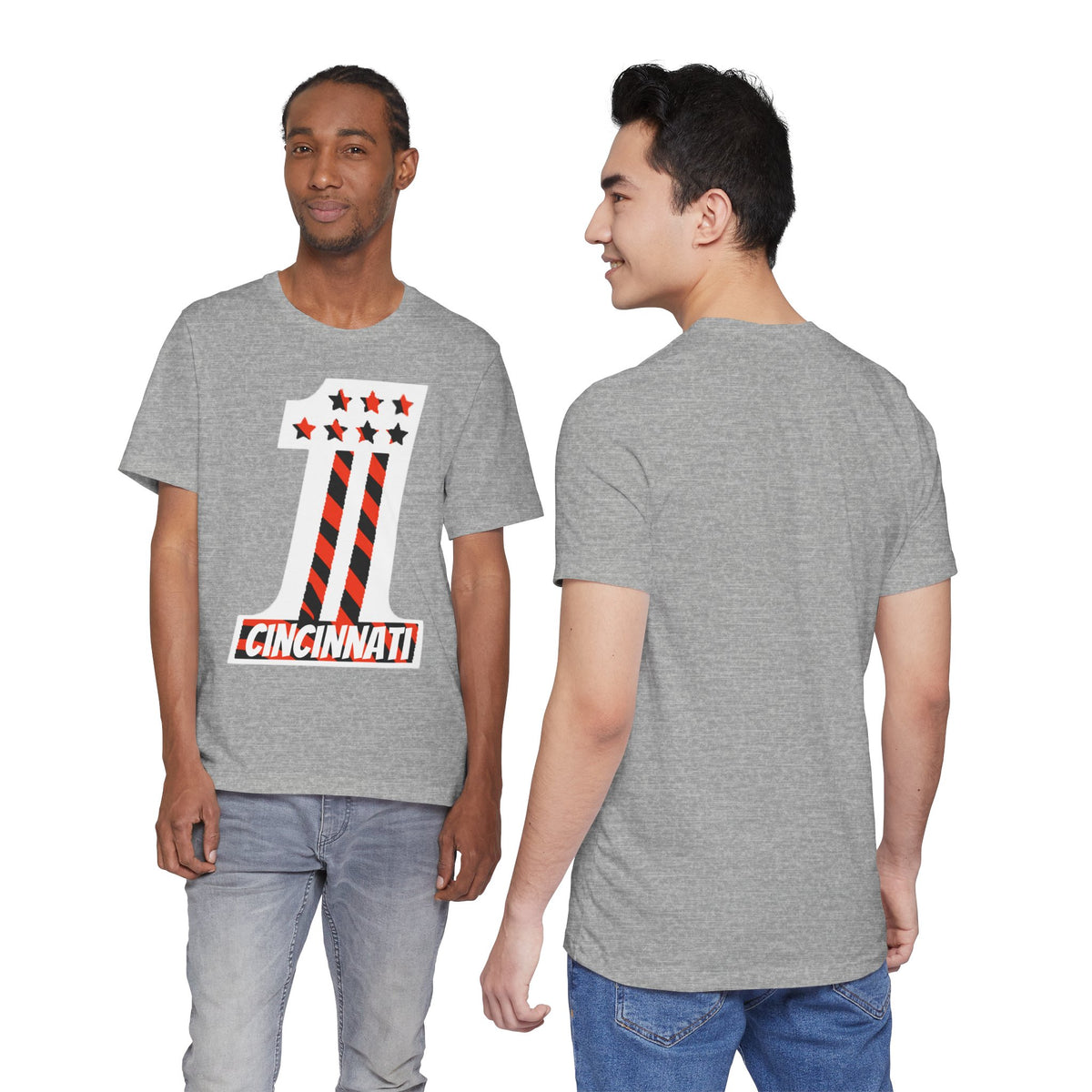 Cincinnati #1 Unisex Jersey Short Sleeve Tee