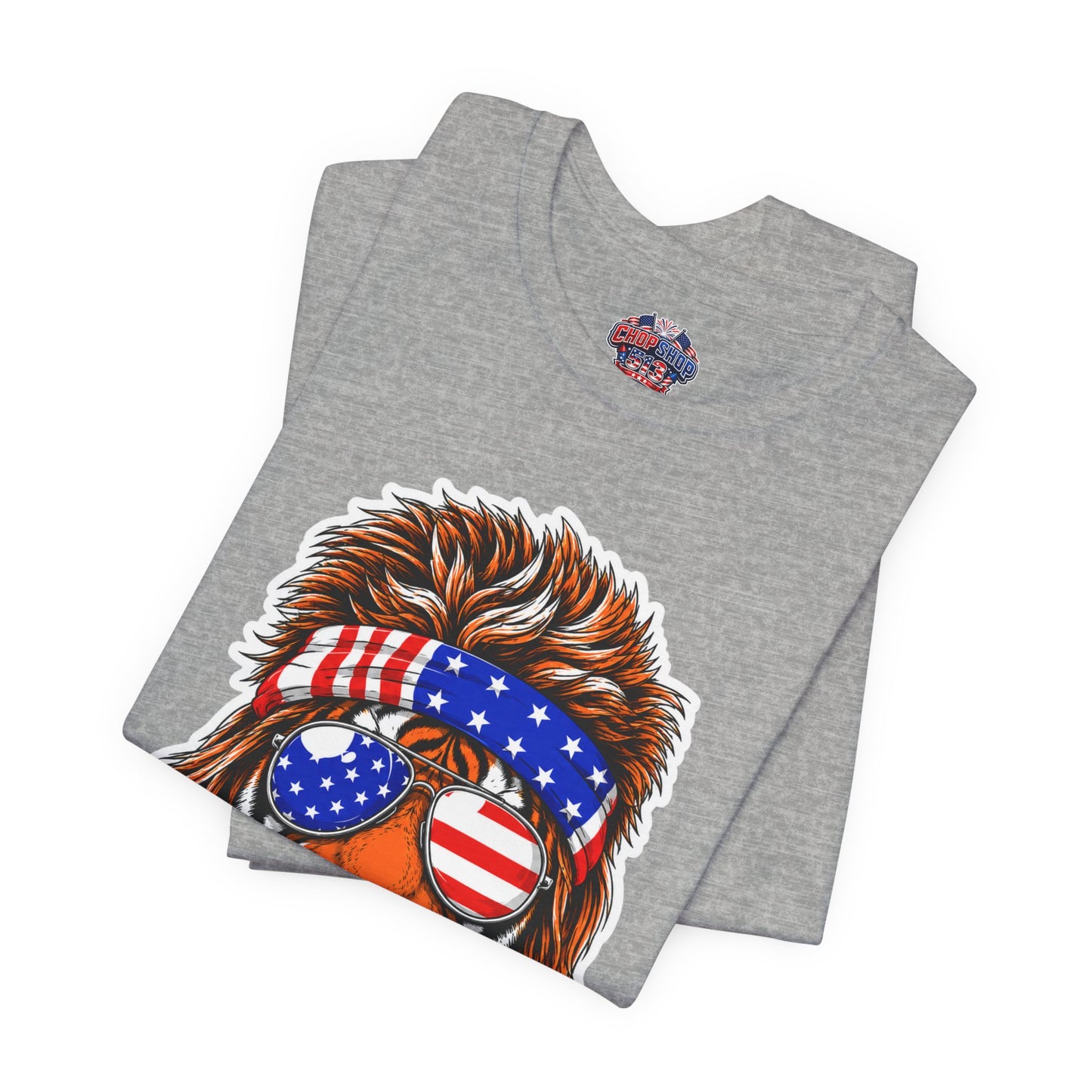 Freedom Mullet Tiger T-Shirt