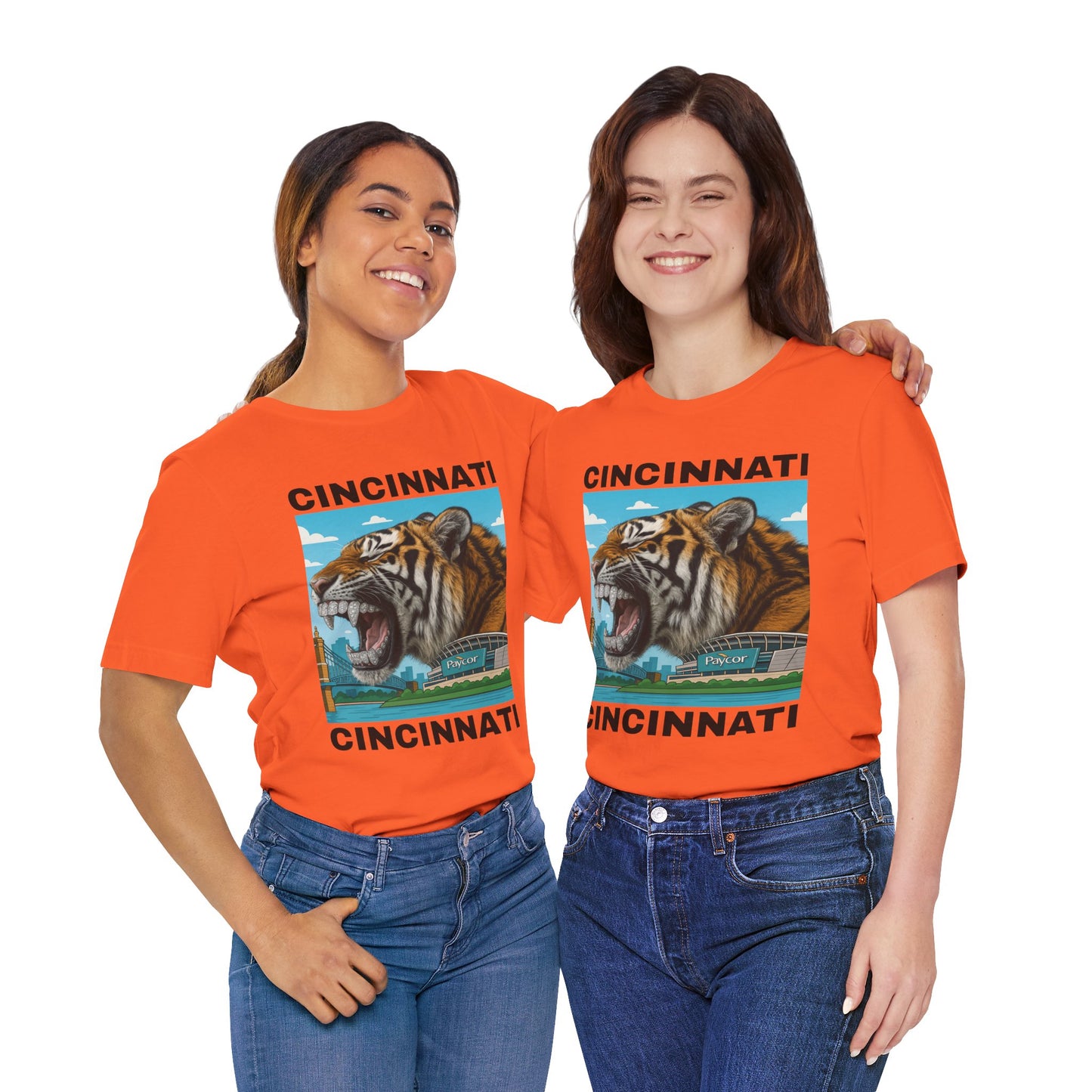 🔥💎🐅 Iced Out Roar – Queen City Tiger Tee