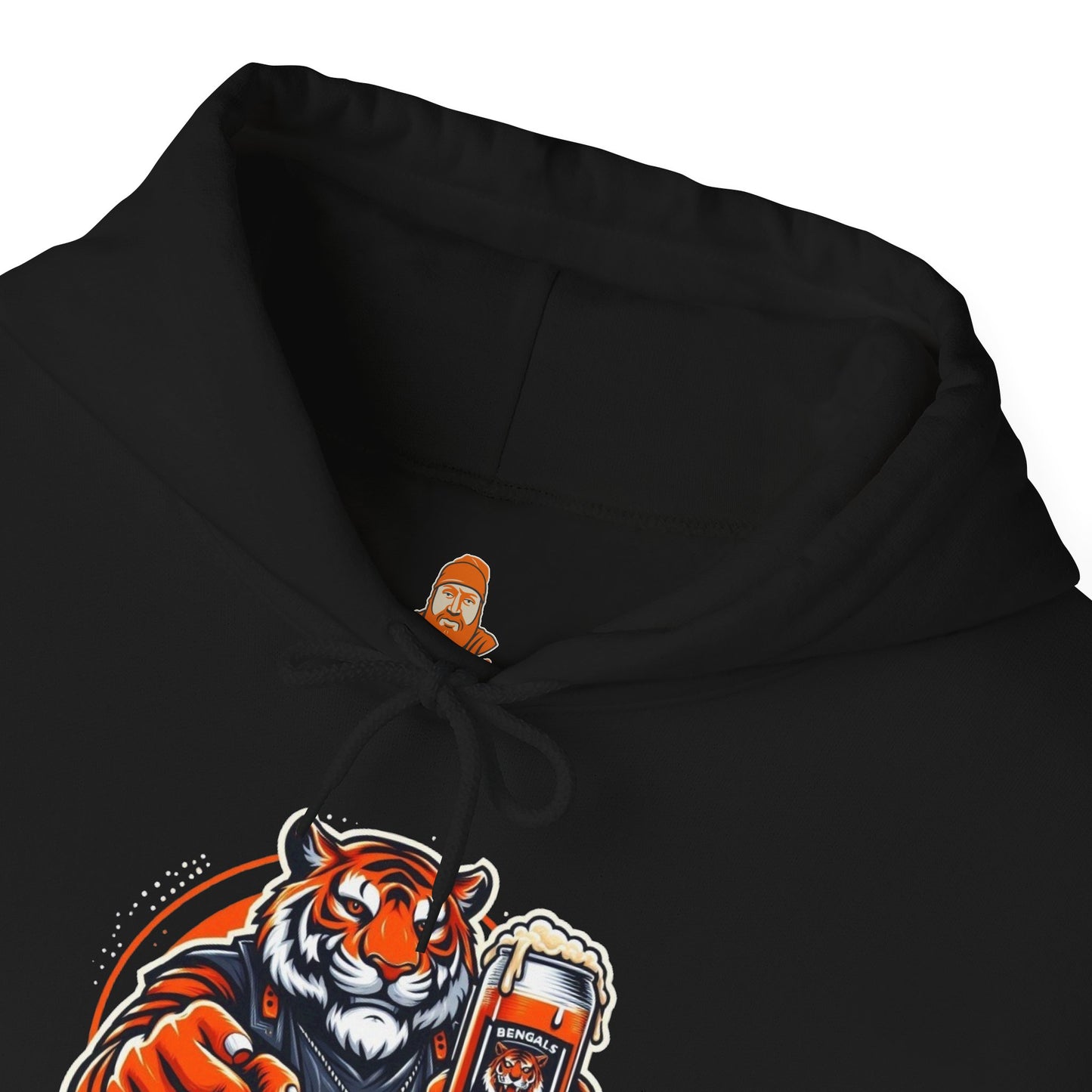 Bengals & Brews Hoodie - Unisex Heavy Blend™ Sweatshirt for Game Day Enthusiasts