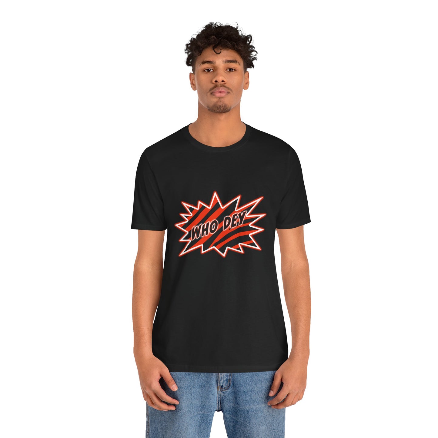 Who Dey! Unisex Jersey Short Sleeve Tee