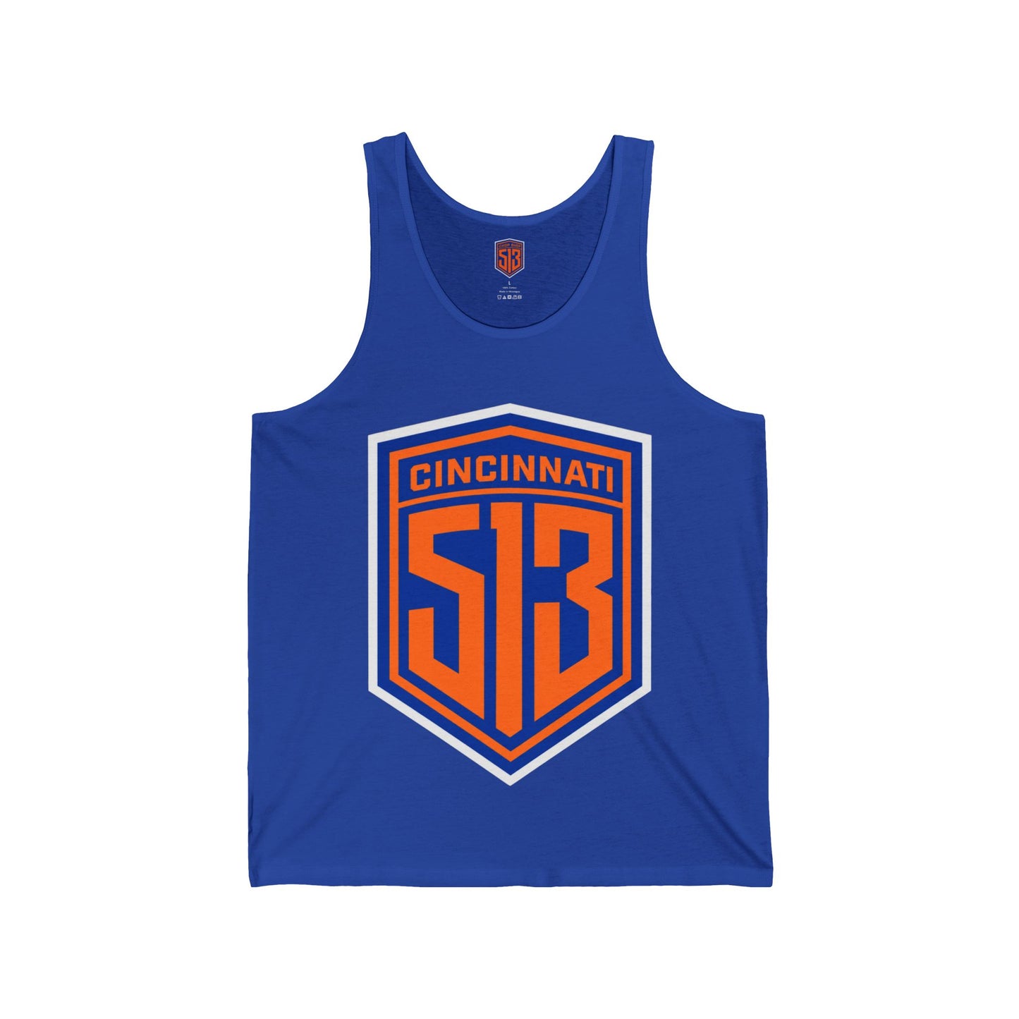 CHOP SHOP 513 Shield Soccer, Football, & Baseball Tank Top