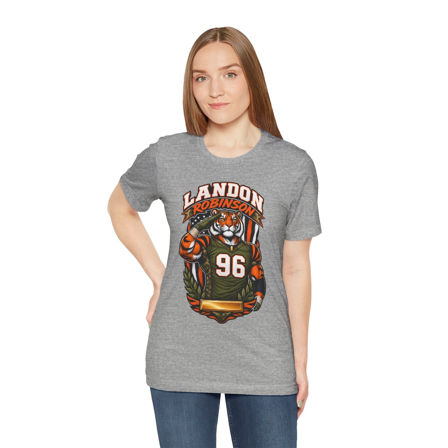 🐅🫡 SALUTE TO NO. 96! 🇺🇸🏈