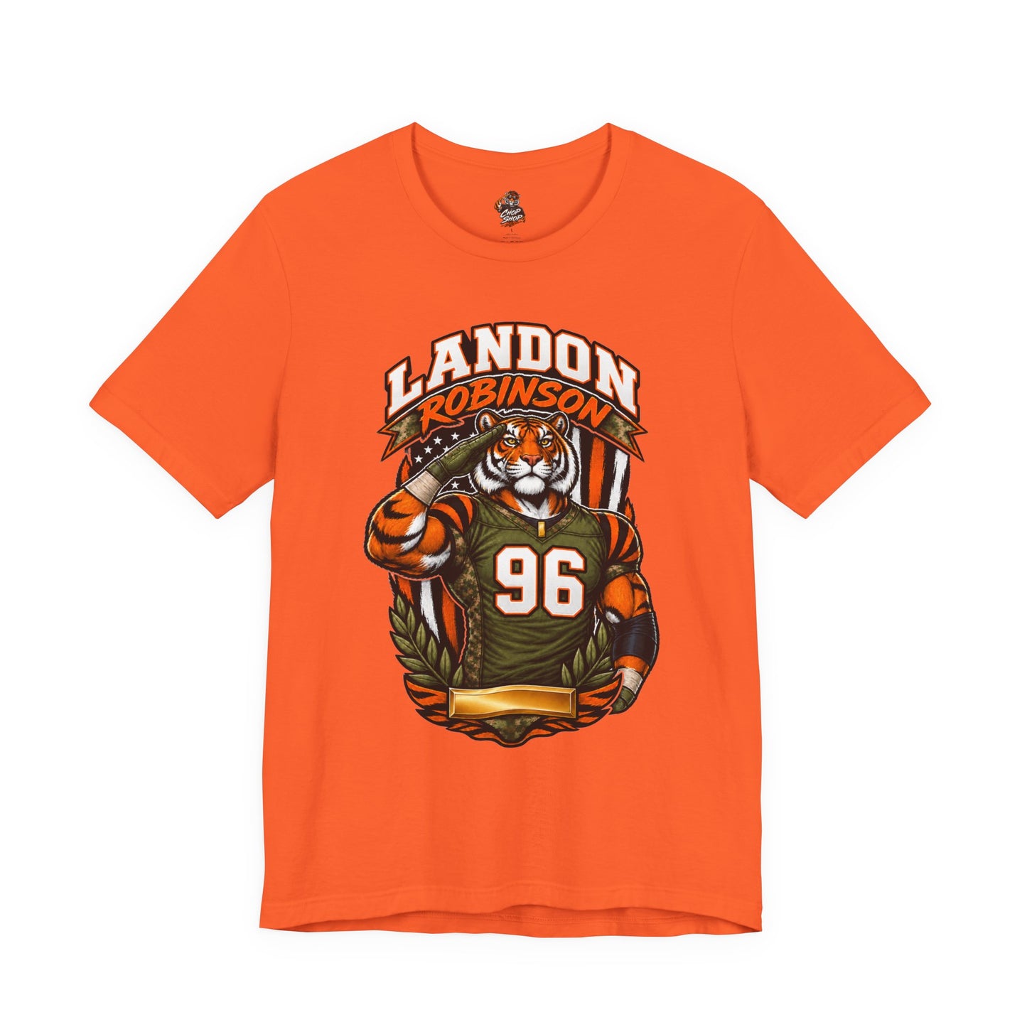 🐅🫡 SALUTE TO NO. 96! 🇺🇸🏈
