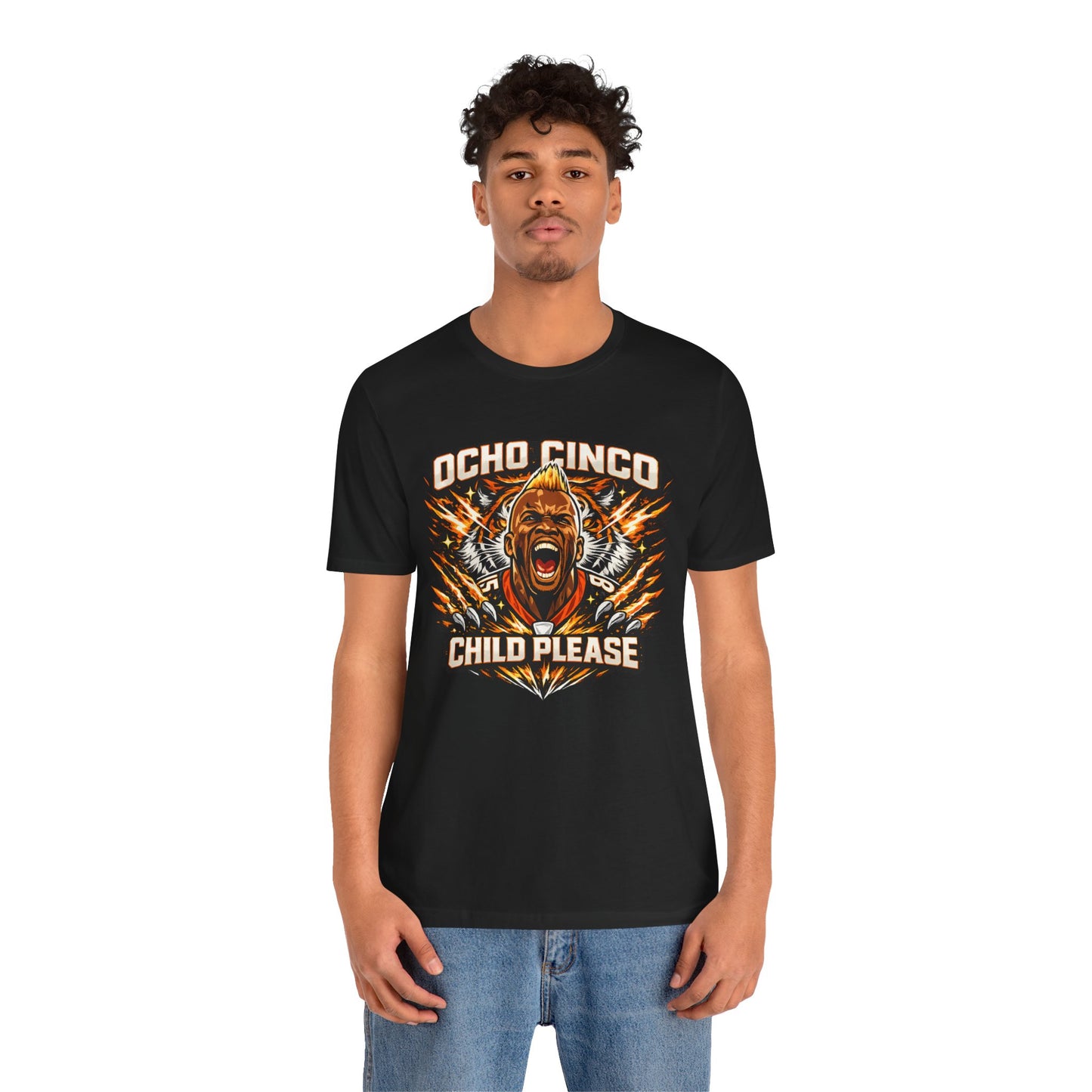 Ocho Cinco Child Please T-Shirt — Funny Cinco de Mayo Party Tee