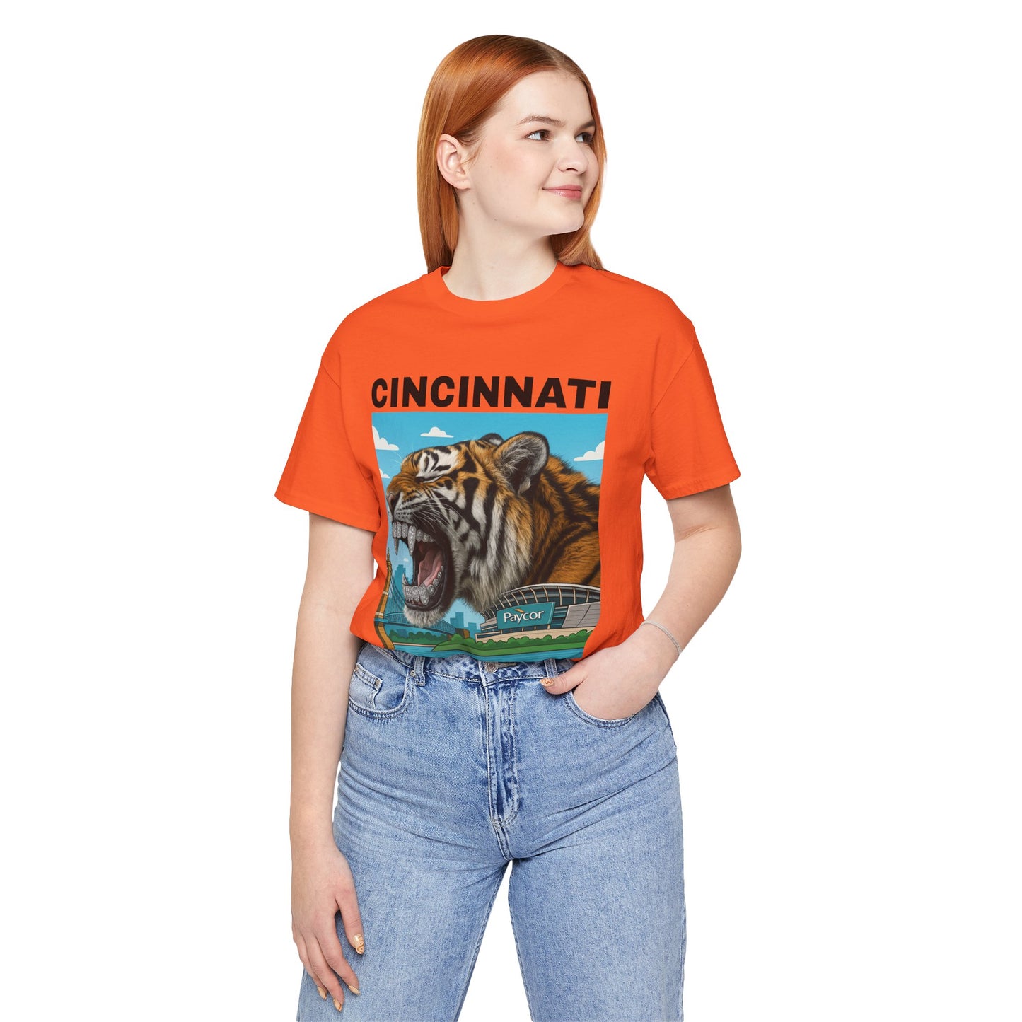 🔥💎🐅 Iced Out Roar – Queen City Tiger Tee