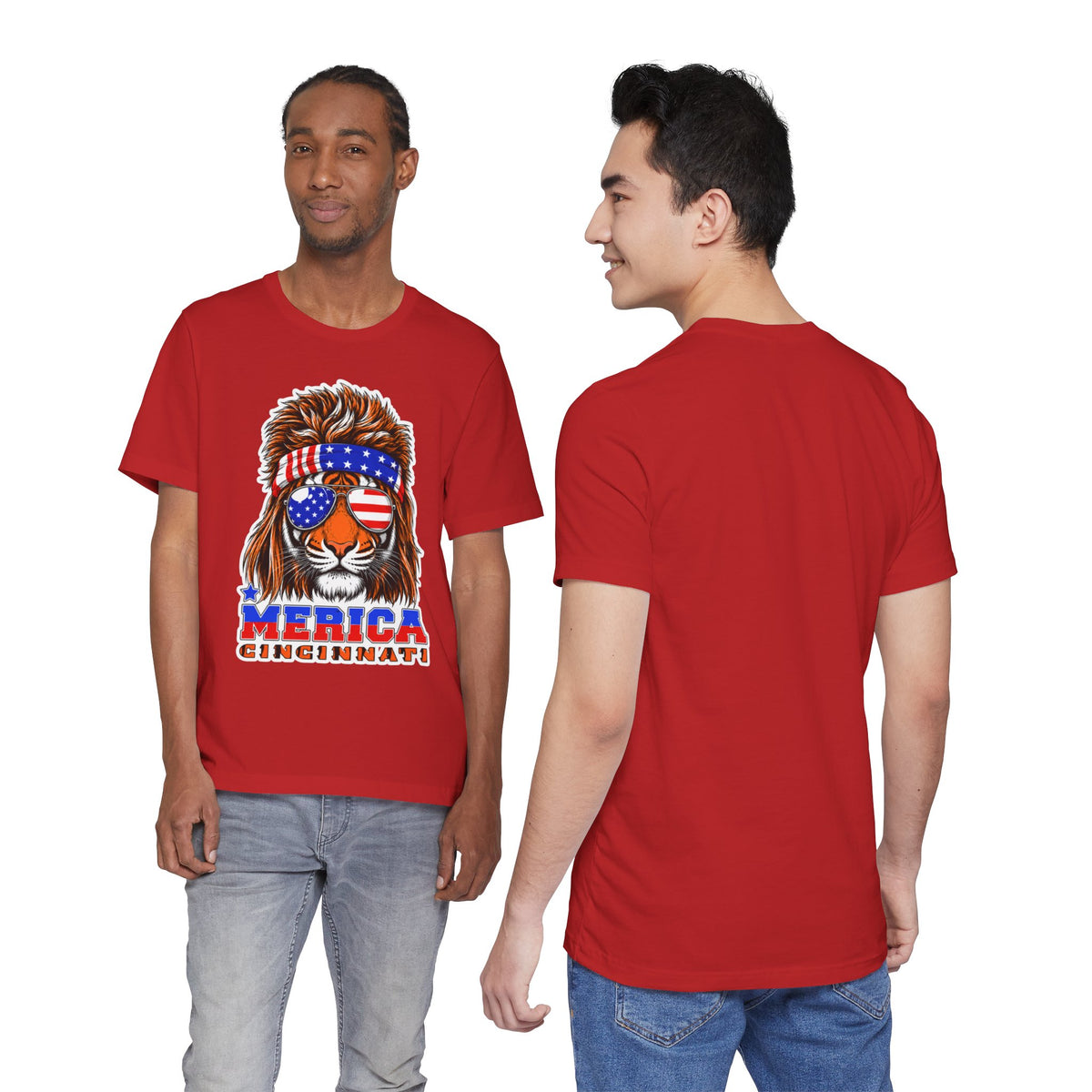 Freedom Mullet Tiger T-Shirt