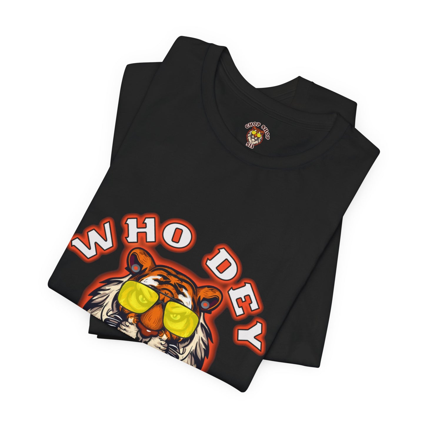 Who Dey CS513 Unisex Jersey Short Sleeve Tee