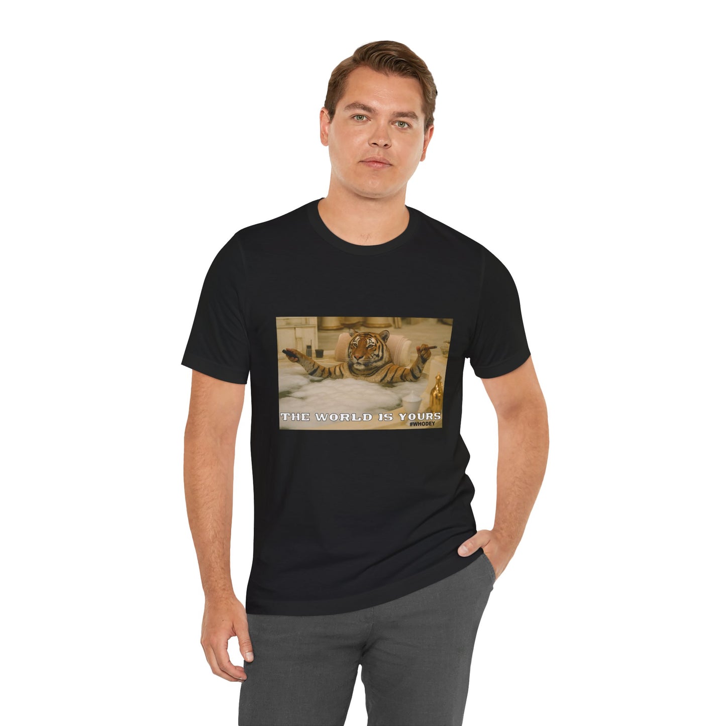 🐅 The World Is Yours – Luxury Tiger Graphic Tee