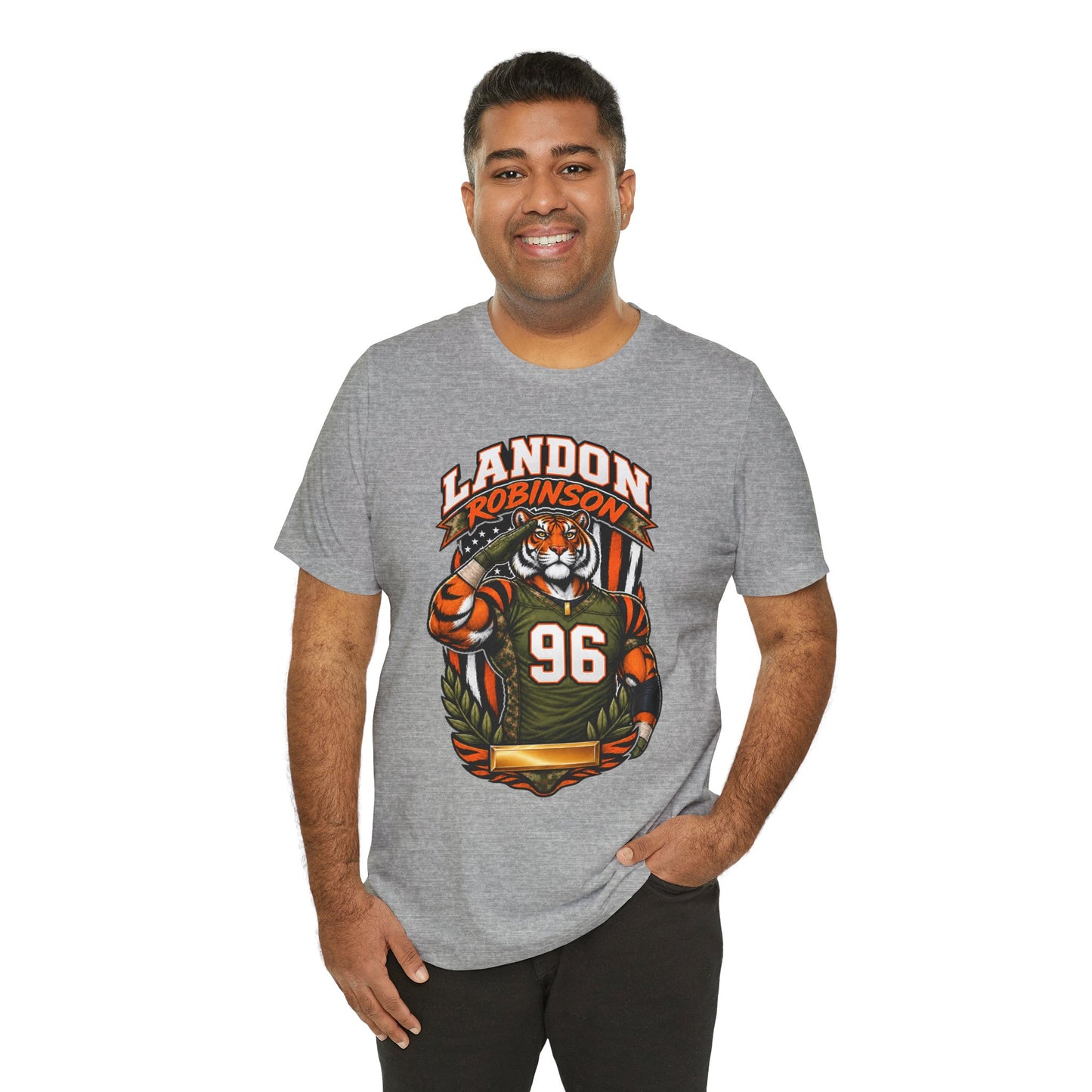 🐅🫡 SALUTE TO NO. 96! 🇺🇸🏈