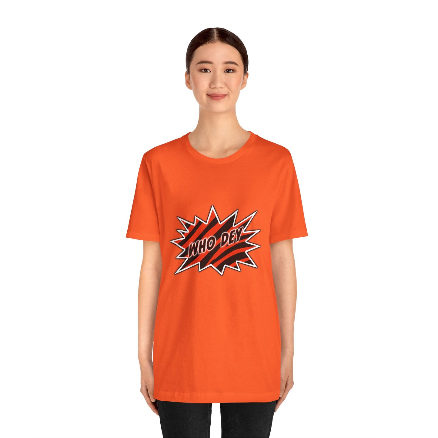 Who Dey! Unisex Jersey Short Sleeve Tee