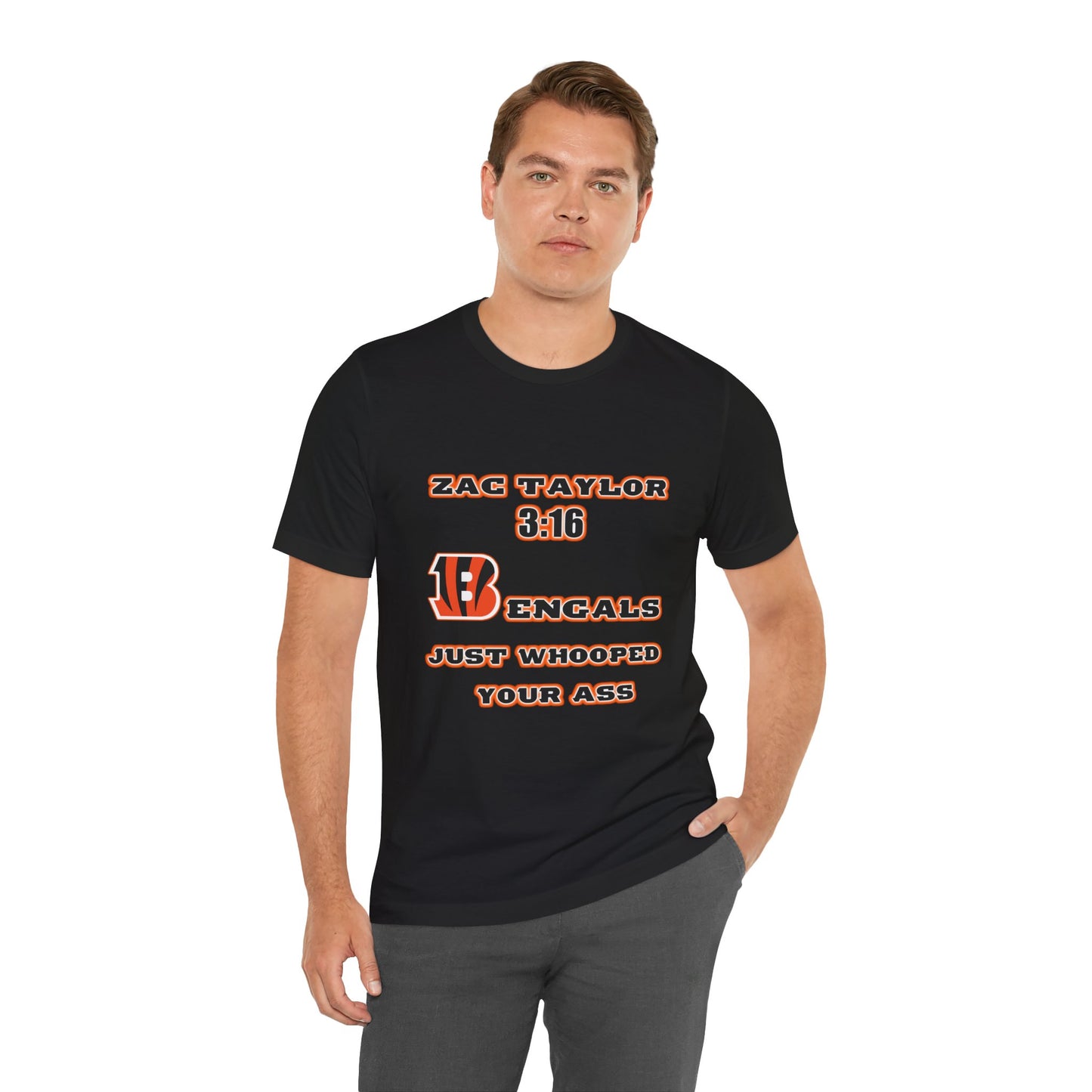 Zac 3:16 Unisex Jersey Short Sleeve Tee
