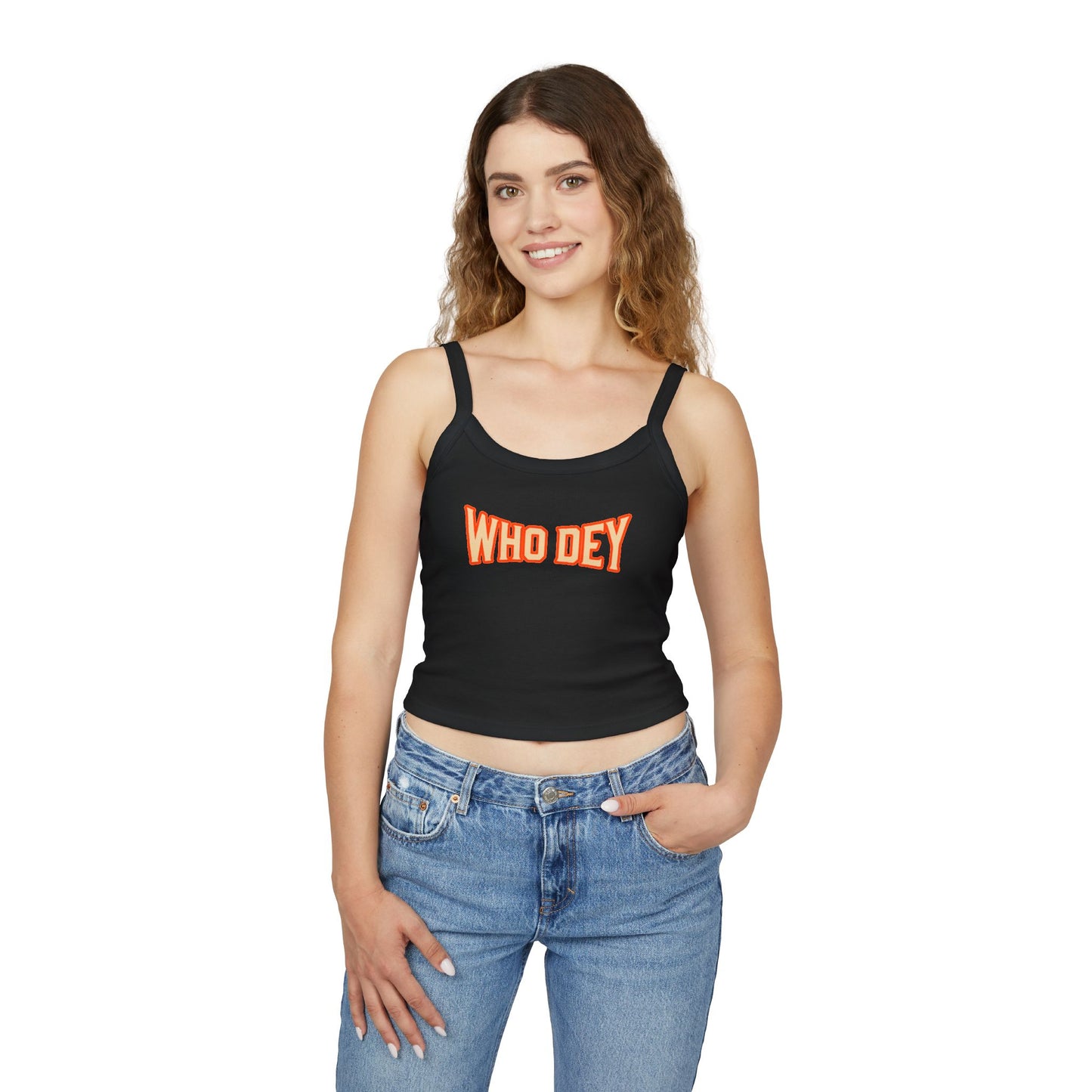 Stylish Women's Spaghetti Strap Tank Top - Perfect for Summer Vibes, Casual Outings, and Game Day Celebrations, Fashionable Gift Idea, [...]