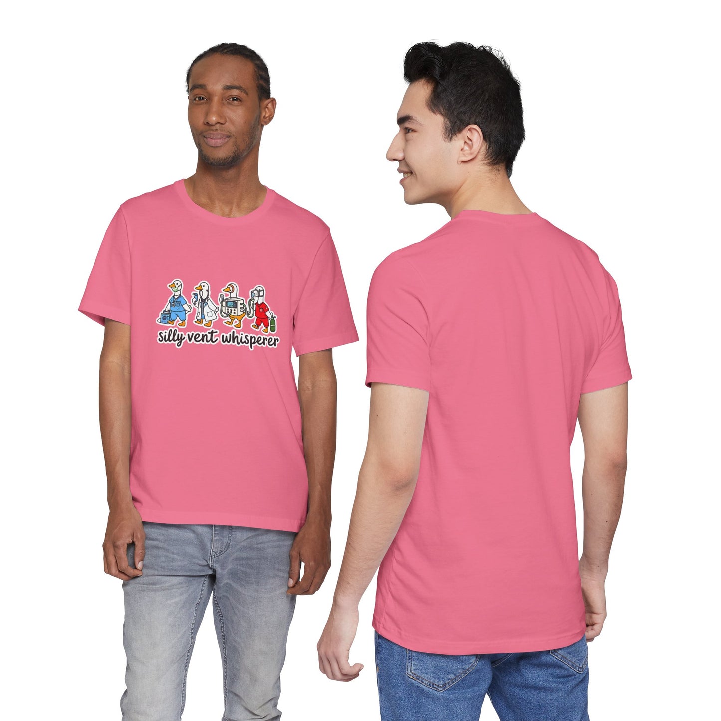 Silly Vent Whisperer Tee — Funny Crew respiratory care club