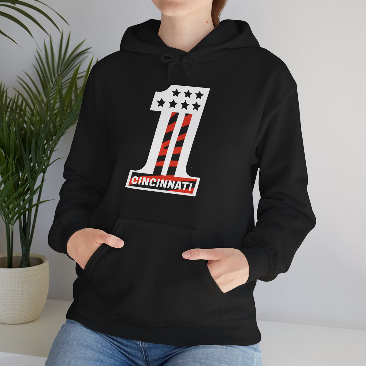Cincinnati 1 Unisex Heavy Blend™ Hooded Sweatshirt