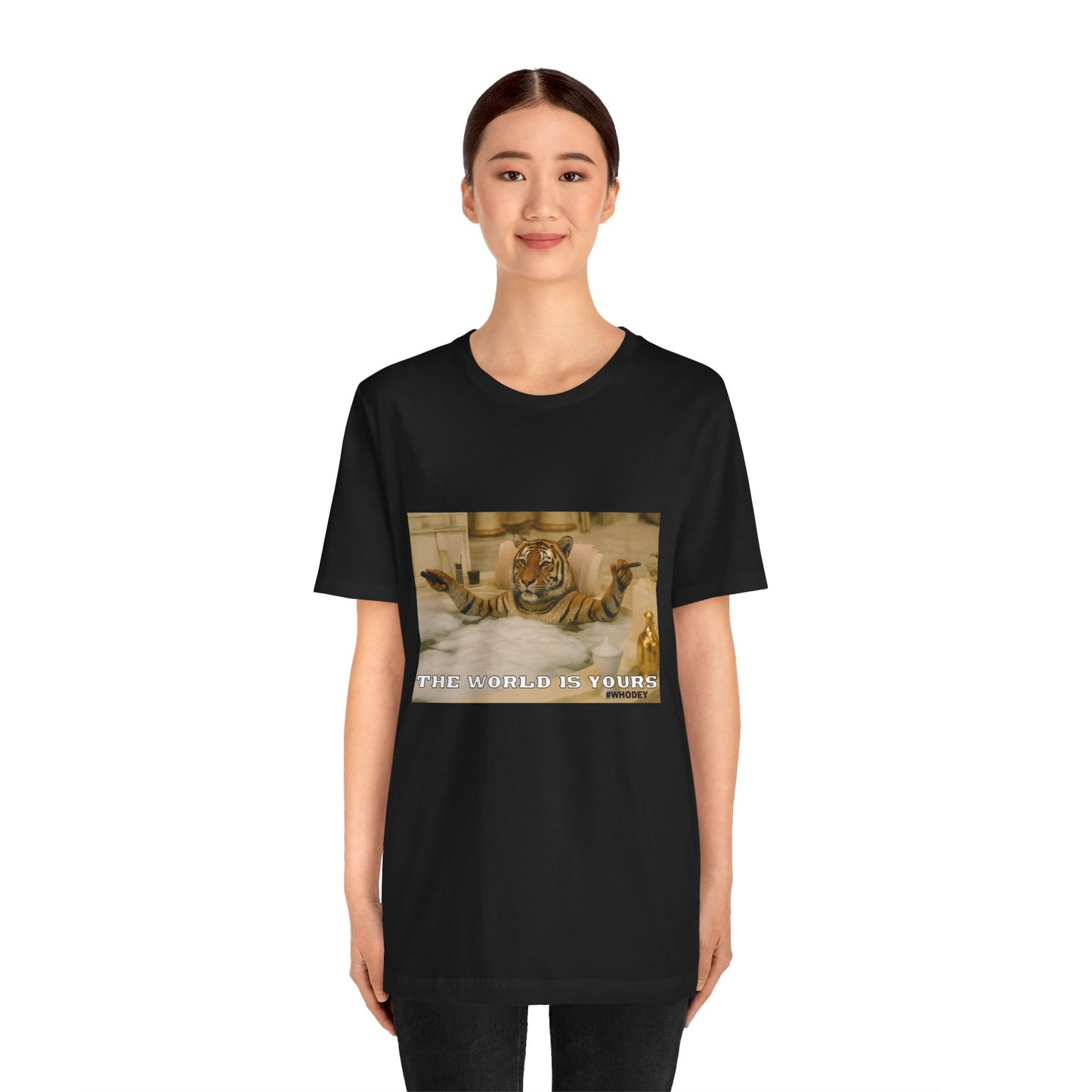 🐅 The World Is Yours – Luxury Tiger Graphic Tee
