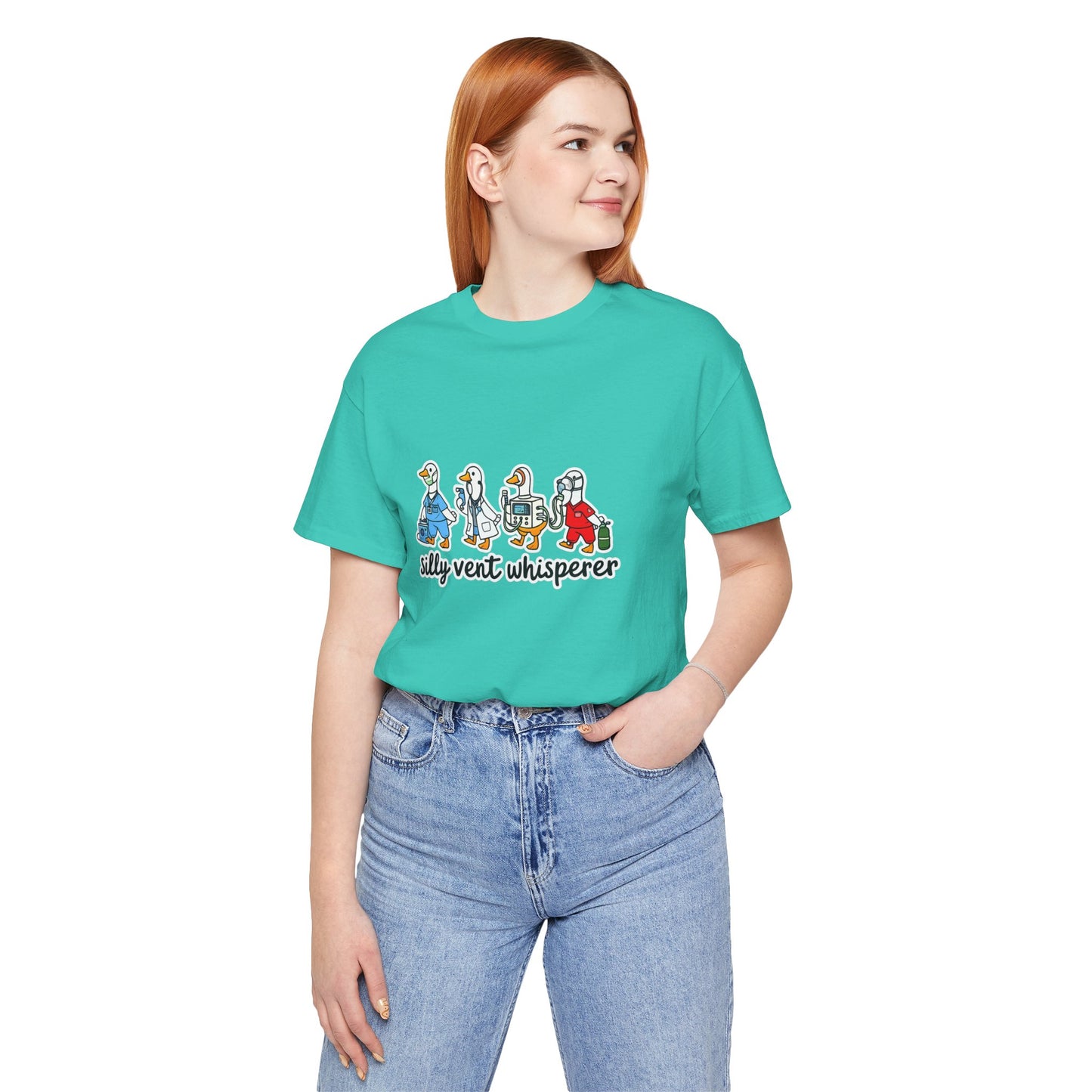 Silly Vent Whisperer Tee — Funny Crew respiratory care club
