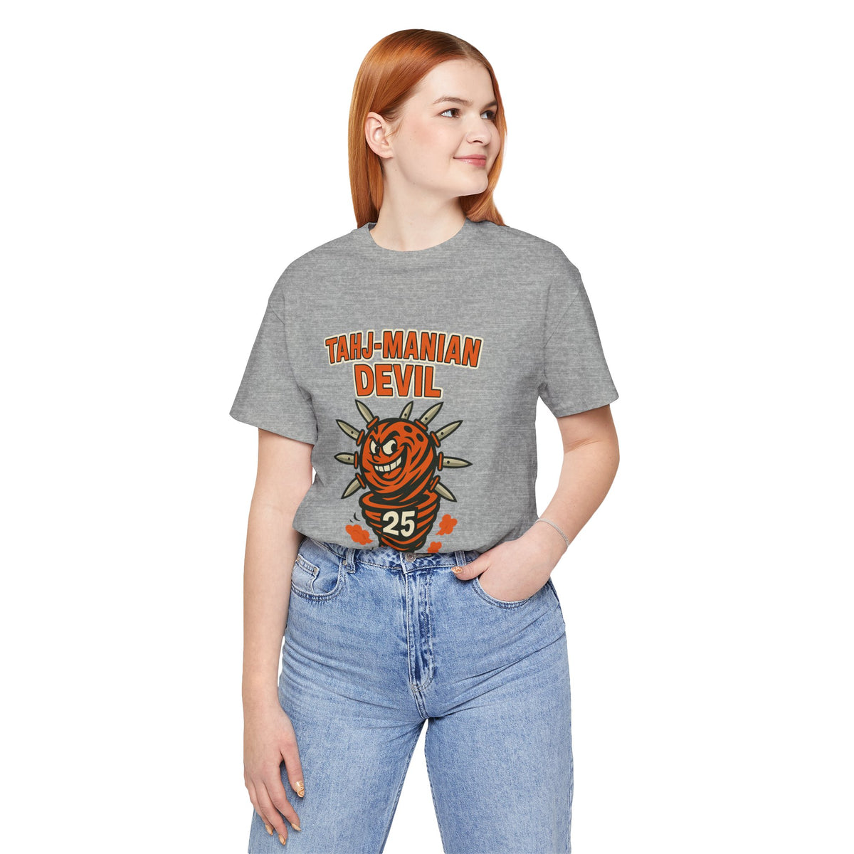 Tahj-Manian Devil Graphic Tee | Unisex Short Sleeve T-Shirt