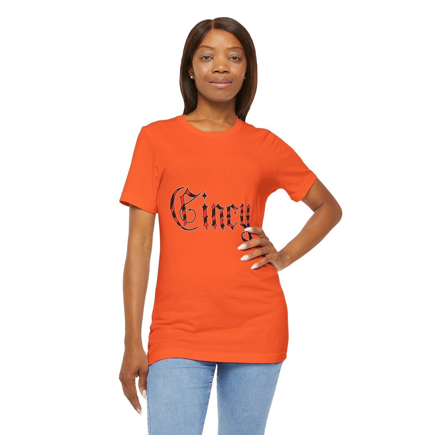 Cincy Unisex Jersey Short Sleeve Tee
