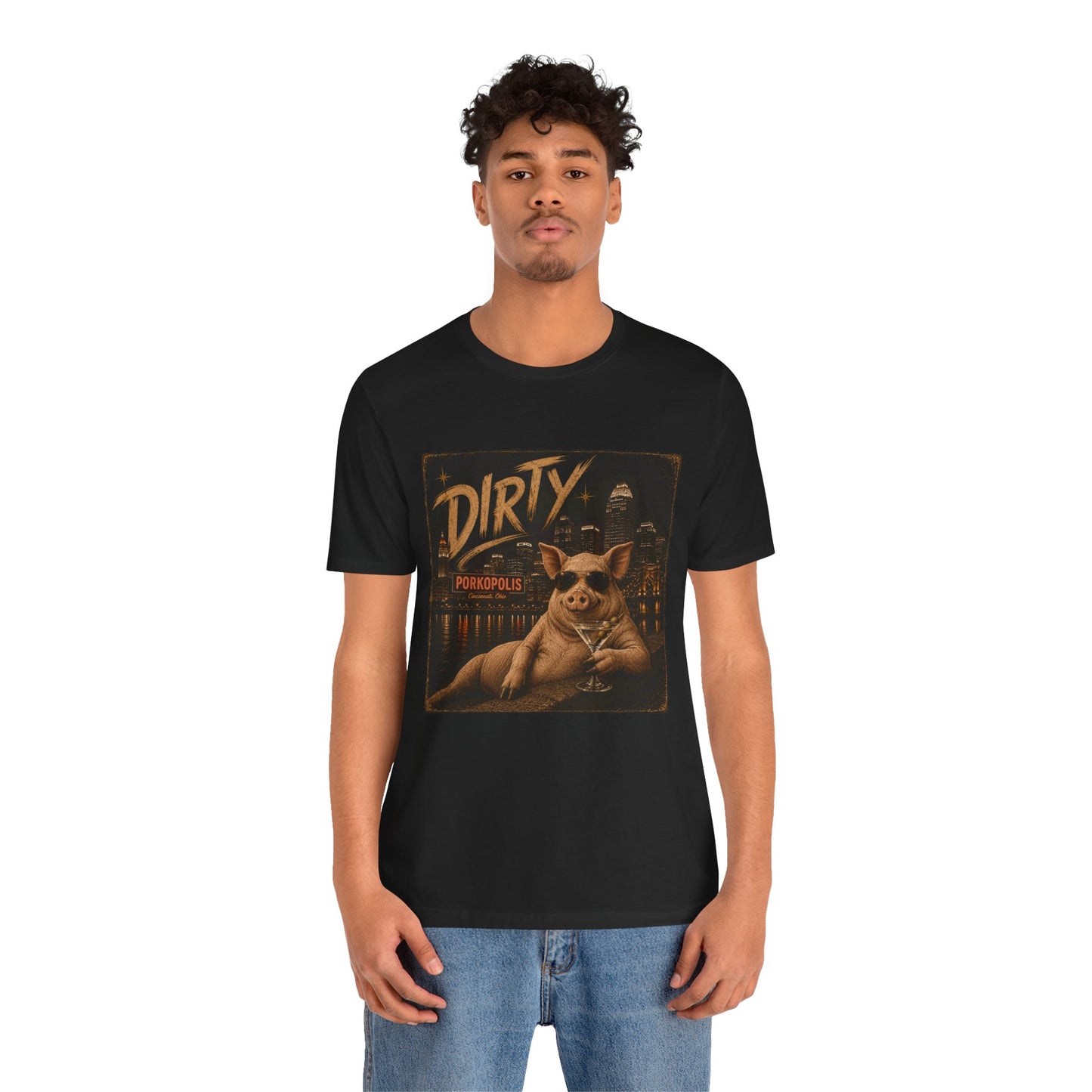 DIRTY Porkopolis Martini T-Shirt 🍸🐷