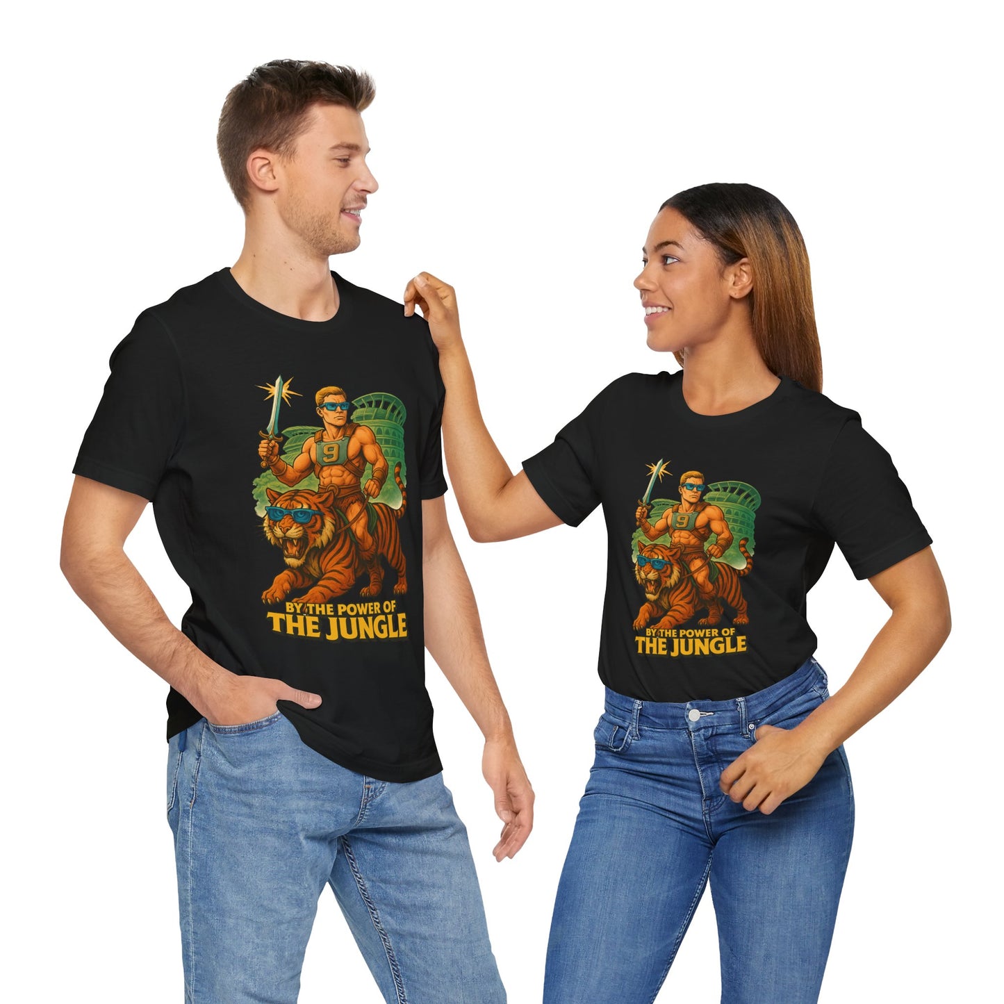 He-Joe Tee Shirt for Cincinnati Bengals Fans - He-Man Parody Design