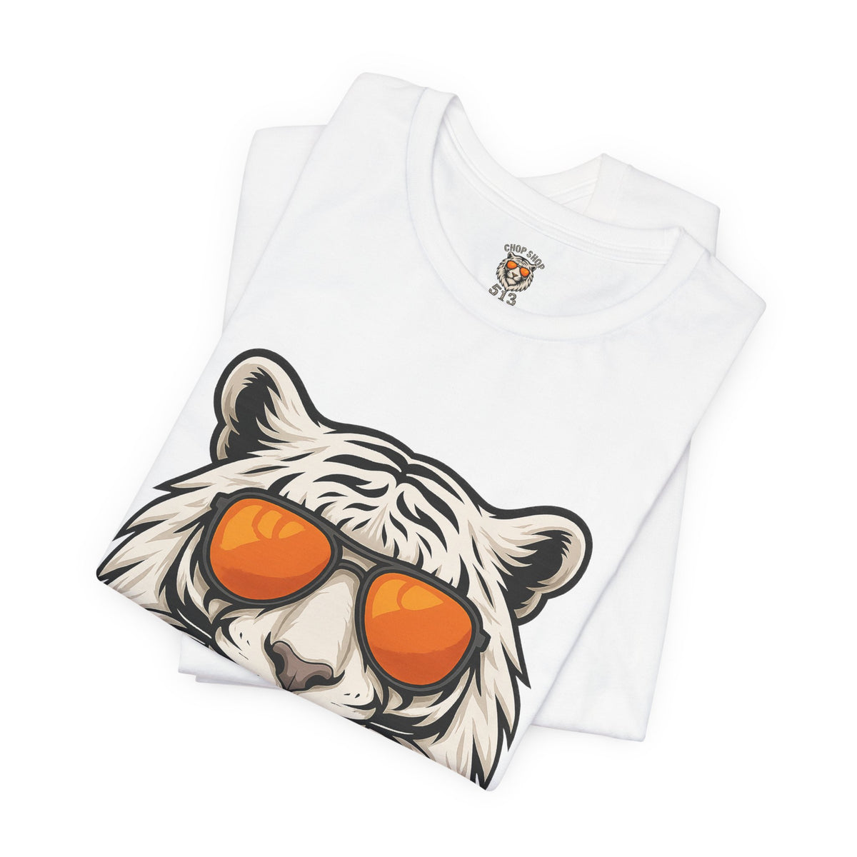 Cool Tiger Orange Sunglasses Tee