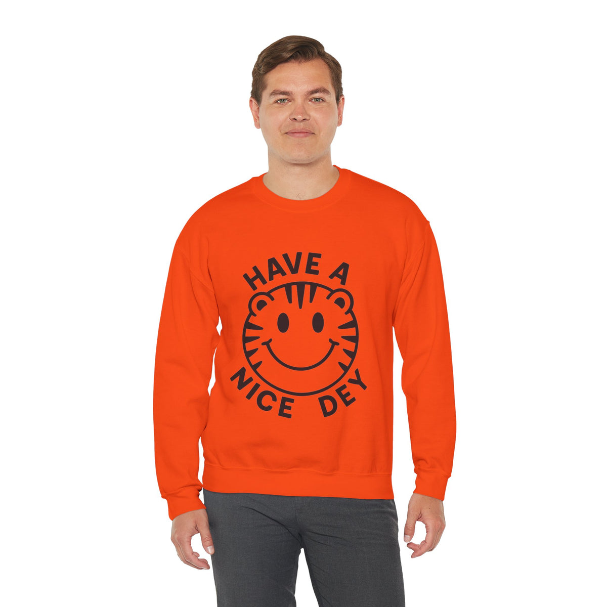 Have a Nice Dey Sweatshirt - Cincinnati Bengals Fan Gear for Summer
