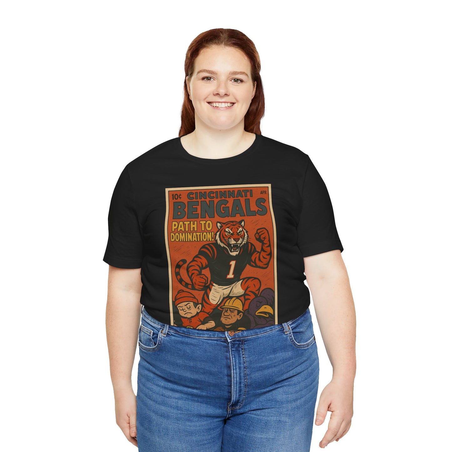 Cincinnati Bengals Comic cover Path to Domination Unisex Short Sleeve Tee -