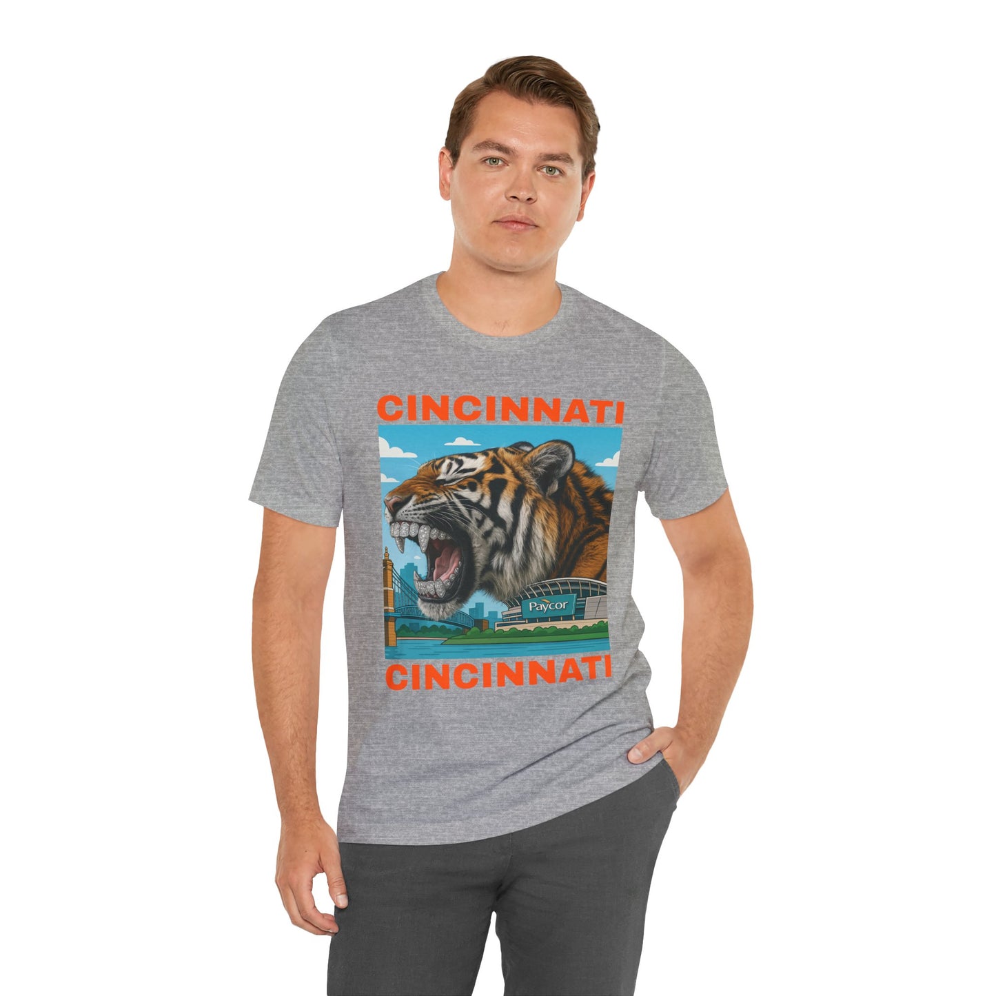 🔥💎🐅 Iced Out Roar – Queen City Tiger Tee