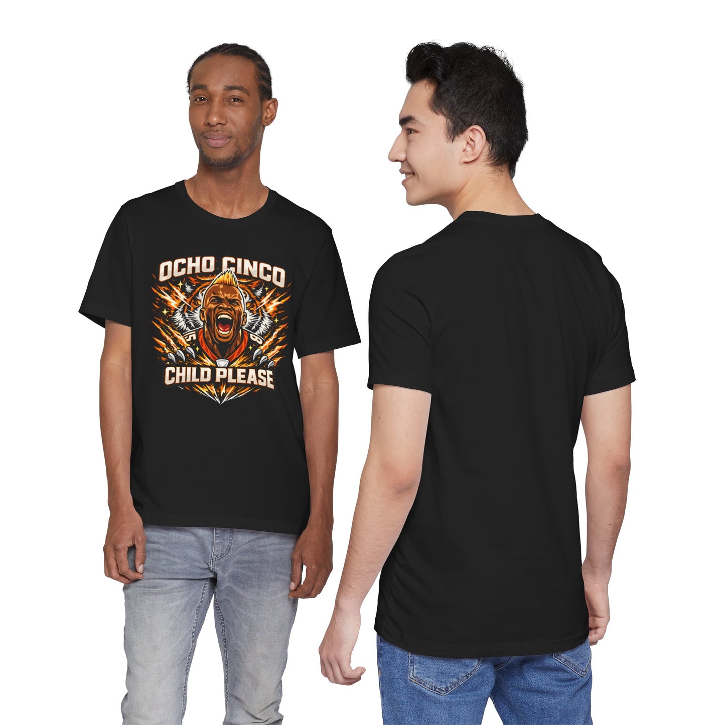 Ocho Cinco Child Please T-Shirt — Funny Cinco de Mayo Party Tee