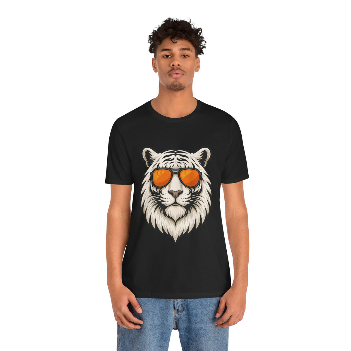 Cool Tiger Orange Sunglasses Tee