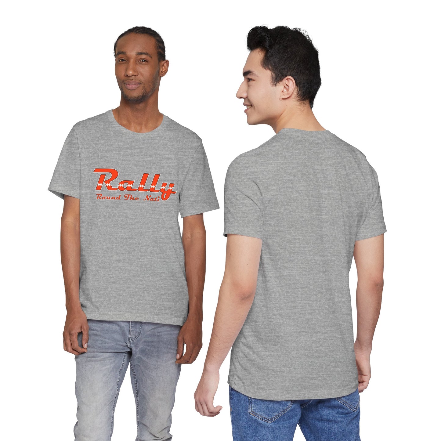 Rally Round the Nati Unisex Jersey Tee - Perfect for Sports Events and Casual Wear
