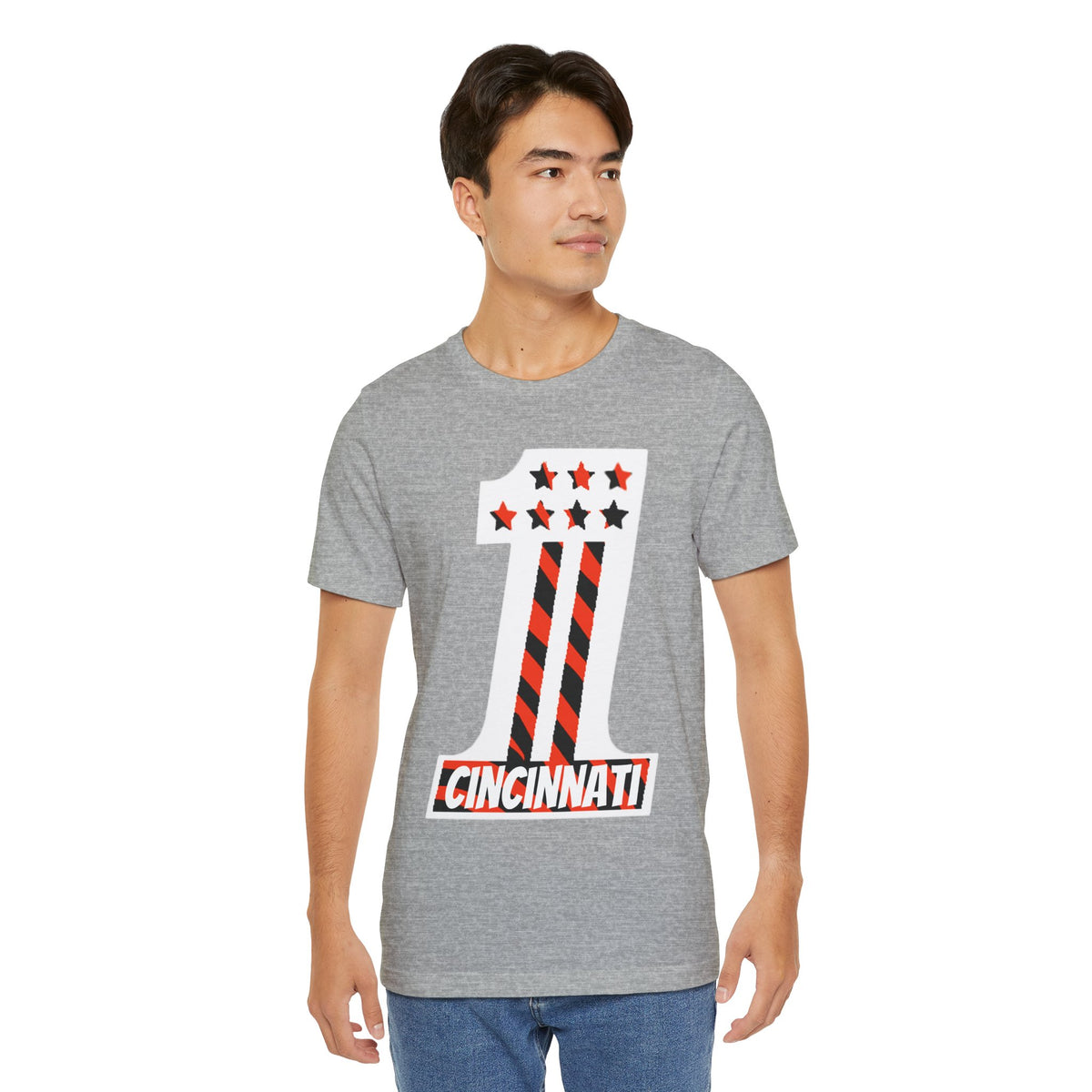 Cincinnati #1 Unisex Jersey Short Sleeve Tee