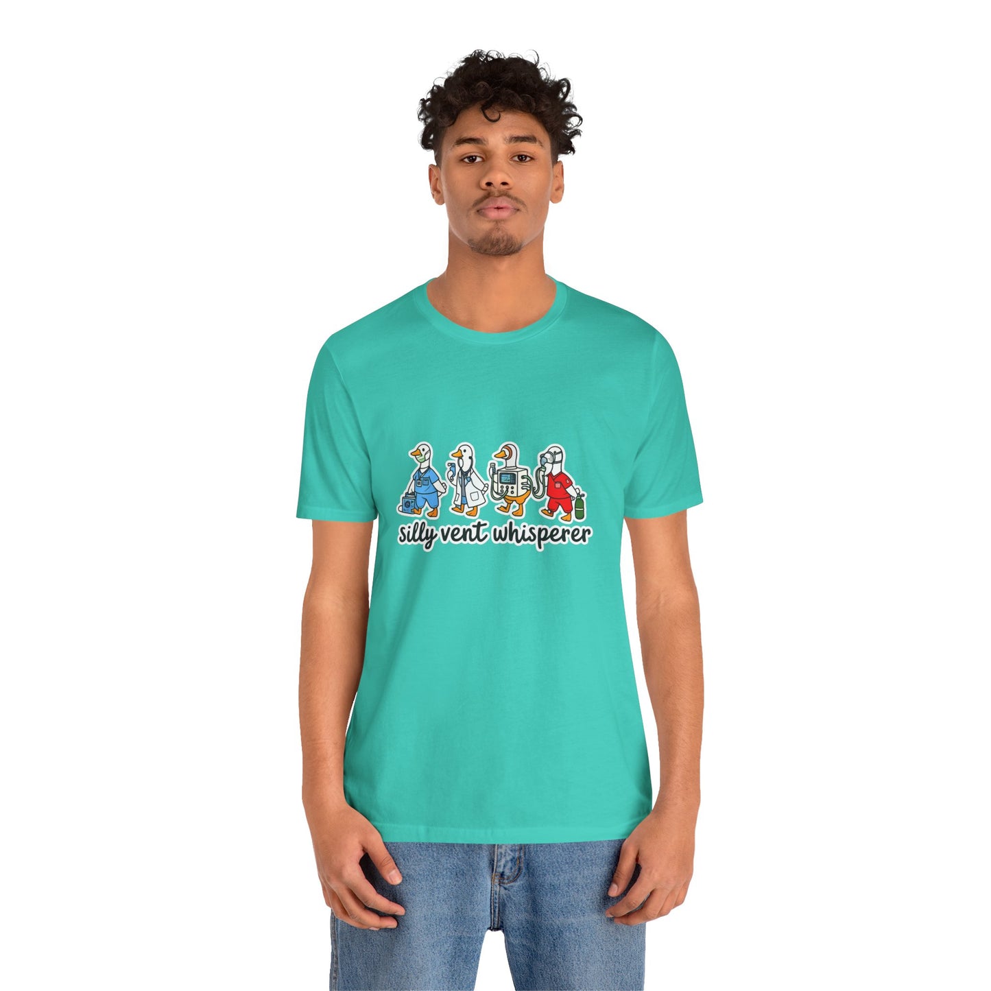 Silly Vent Whisperer Tee — Funny Crew respiratory care club