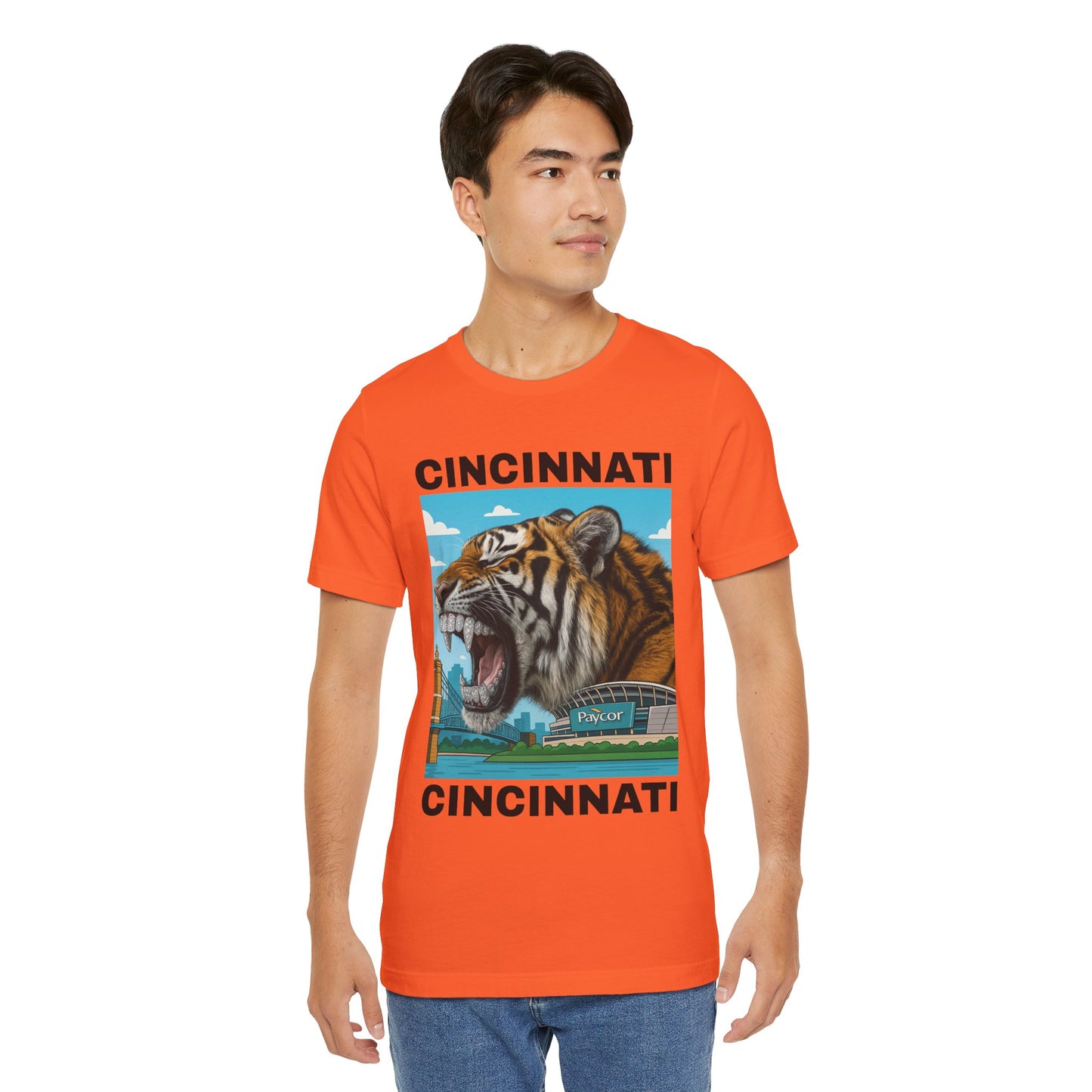 🔥💎🐅 Iced Out Roar – Queen City Tiger Tee