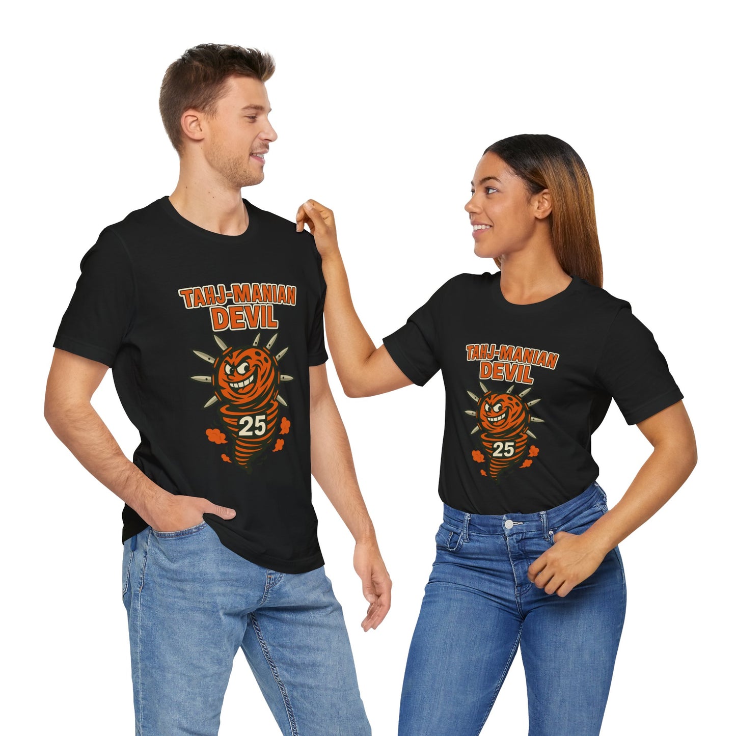 Tahj-Manian Devil Graphic Tee | Unisex Short Sleeve T-Shirt