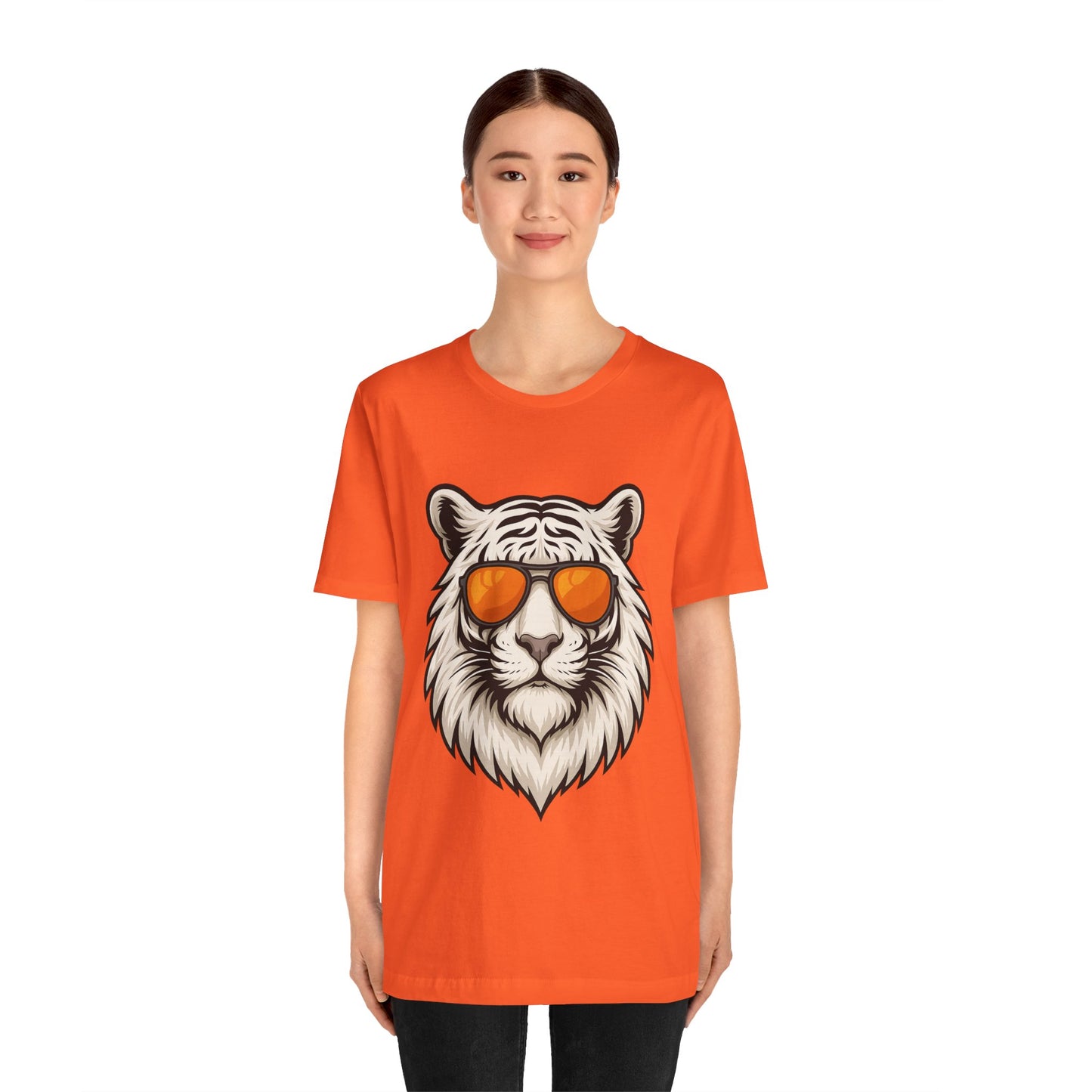 Cool Tiger Orange Sunglasses Tee