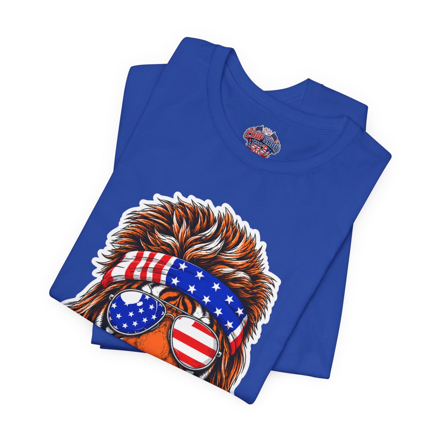 Freedom Mullet Tiger T-Shirt