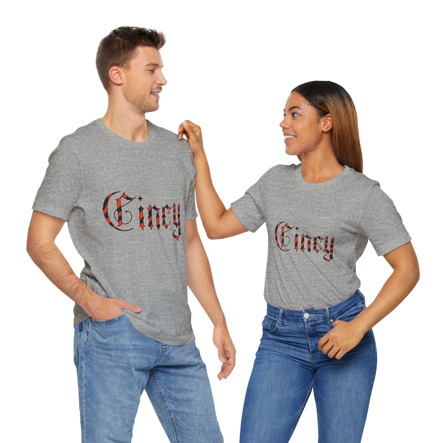 Cincy Unisex Jersey Short Sleeve Tee