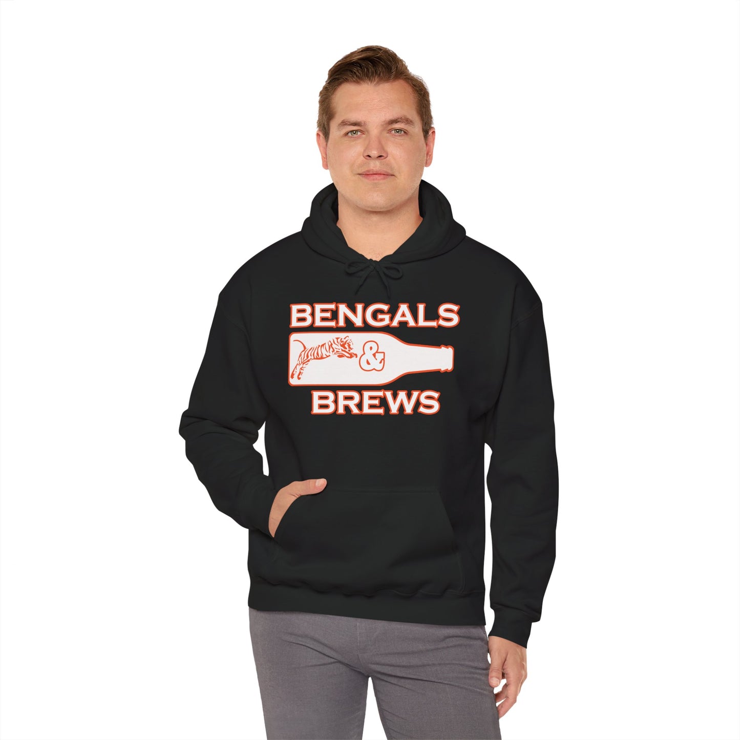 Bengals & Brews Unisex Hoodie for Game Day